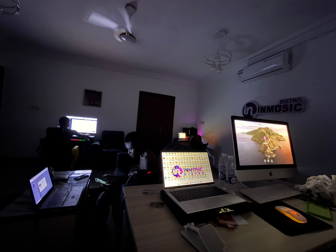 Behind the scenes music industry activity